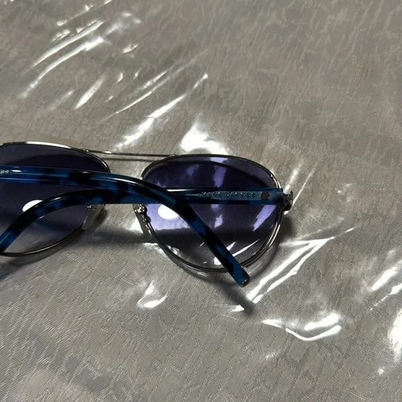 Marc Jacobs Blue Aviator Sunglasses - Picture 2 of 5